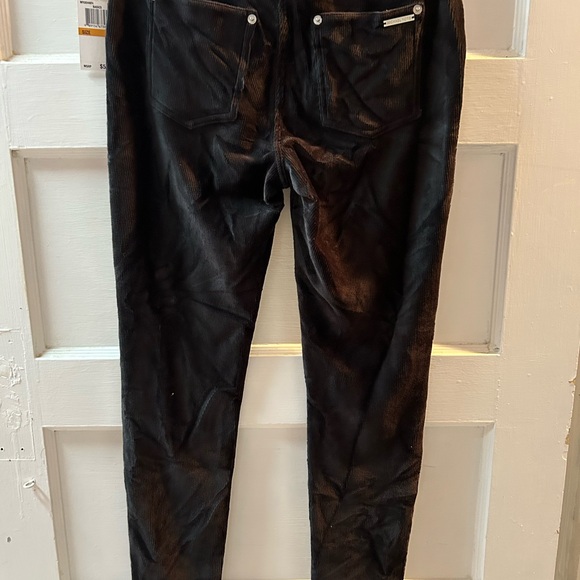 Michael Michael Kors -Basic Black Velvety Pants Size - small - Picture 2 of 12